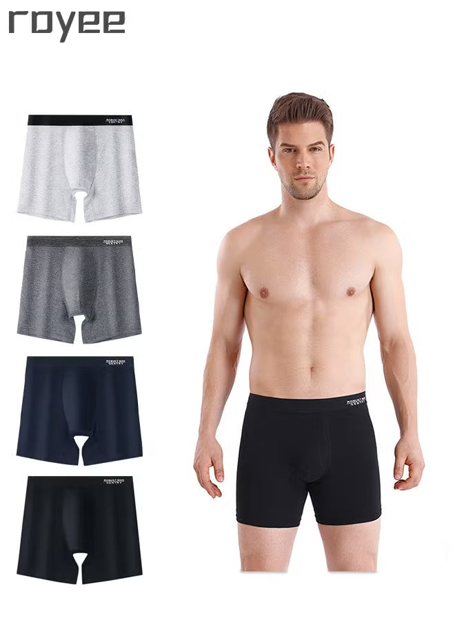 Boxers Respirants 95% cotton – Pack de 4 Pour Hommes