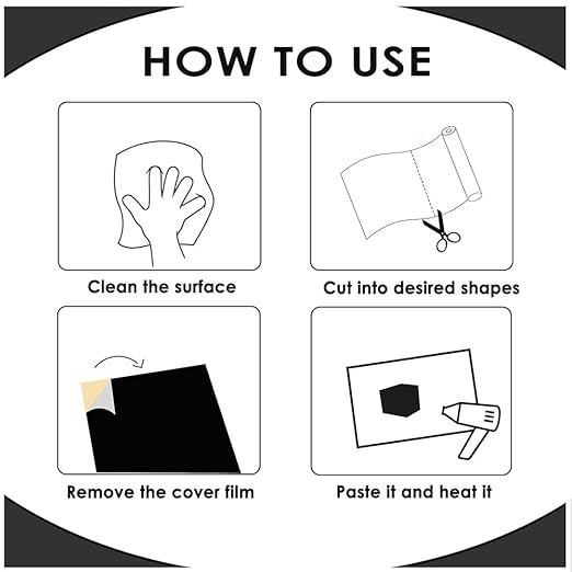 Kit de Réparation en Cuir - Patchs Adhesifs Pratiques