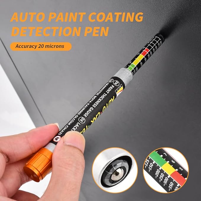 Jauge Magnétique Professionnelle pour Vérification de Carrosserie – Détection Facile des Retouches