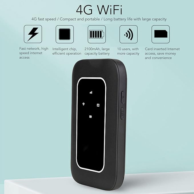 Routeur WiFi Portable avec SIM – Emmenez le Haut Débit Partout avec Vous 📶