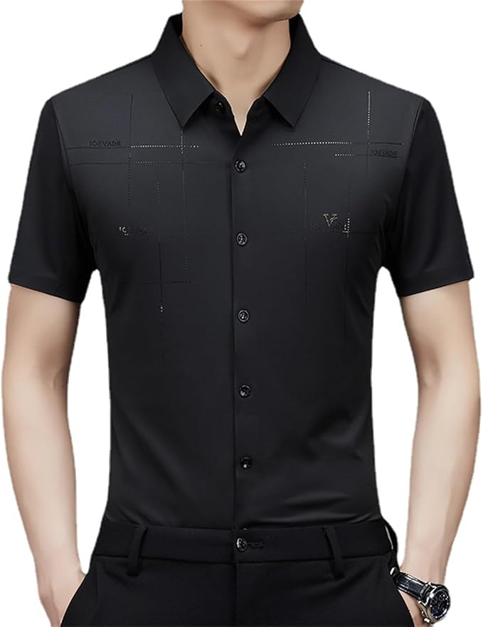 Chemise Homme en Soie Glacée Respirante