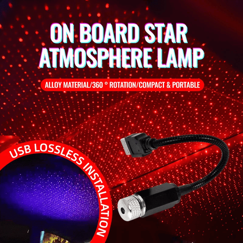 Hallowed star projector USB versatile