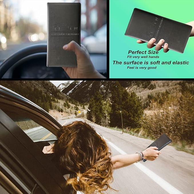 Organiseur de Documents de Voiture Haute Qualité