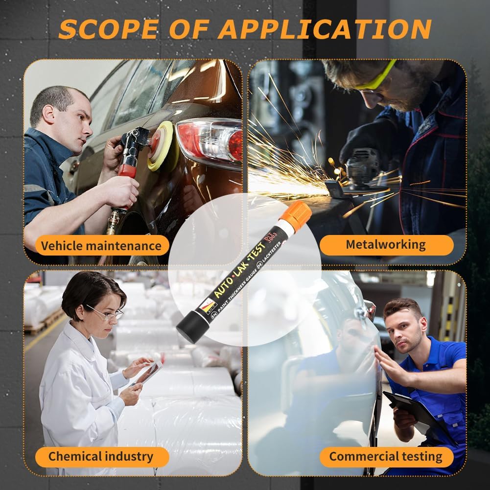 Jauge Magnétique Professionnelle pour Vérification de Carrosserie – Détection Facile des Retouches