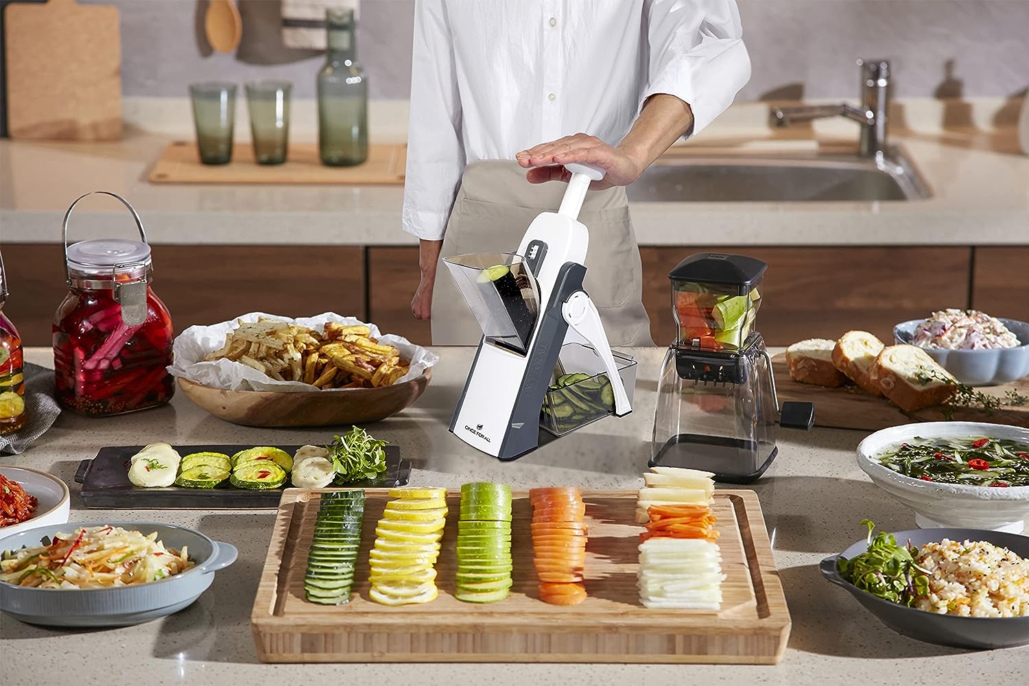 Coupe-Légumes 5 en 1