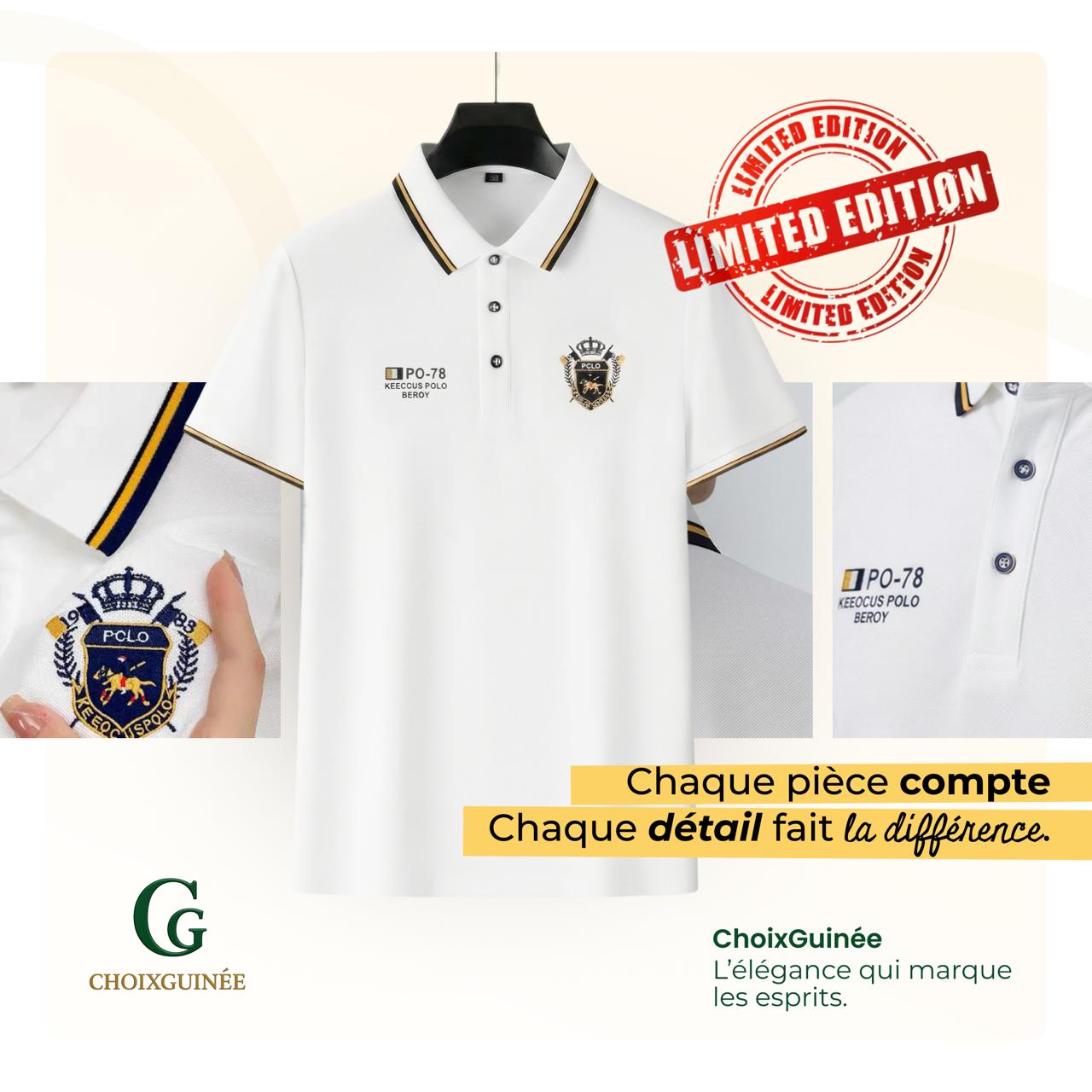 Breathable and comfortable uprising collar Polo