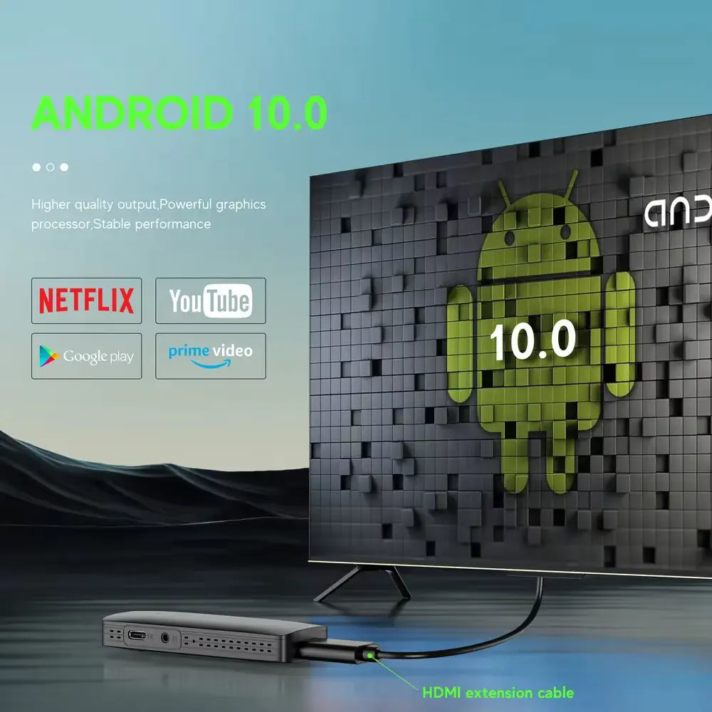 Pack Magique : Clé HDMI TV Android 4K Tout Inclus