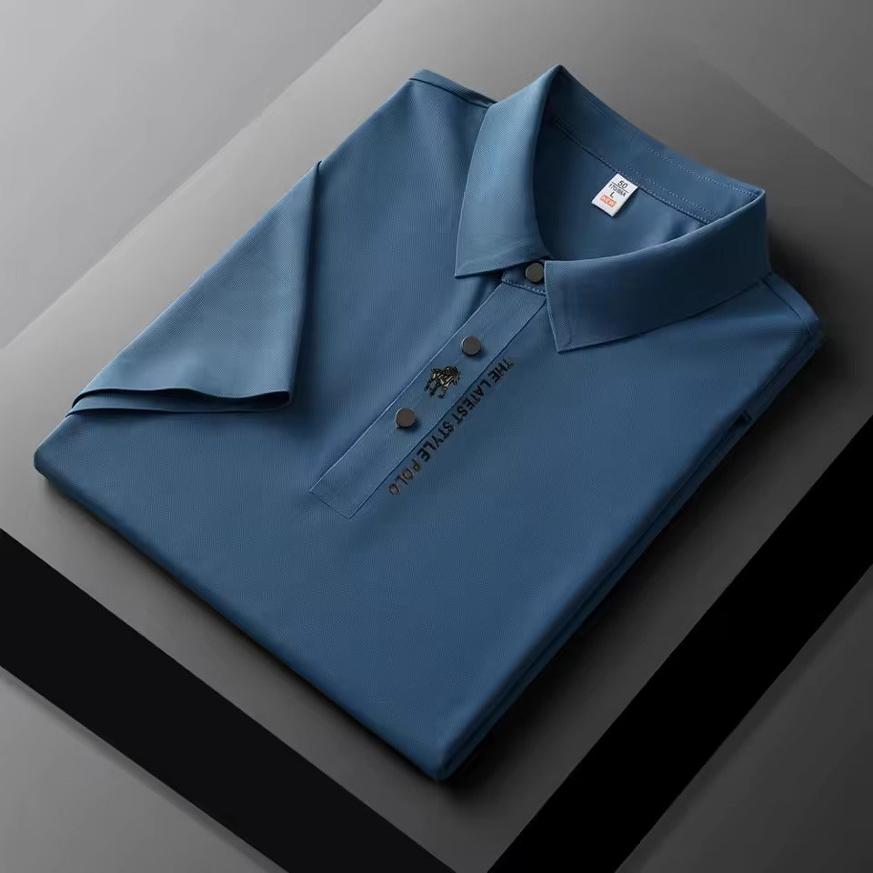 Polo Homme Glacé – Élégance et Fraîcheur