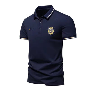 Breathable and comfortable uprising collar Polo