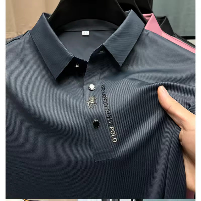 Polo Homme Glacé – Élégance et Fraîcheur