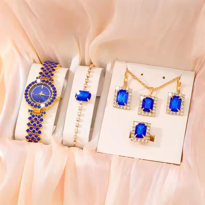 Ensemble Bracelets et Montres Quartz pour Femme – Un Cadeau Luxe et Élégant