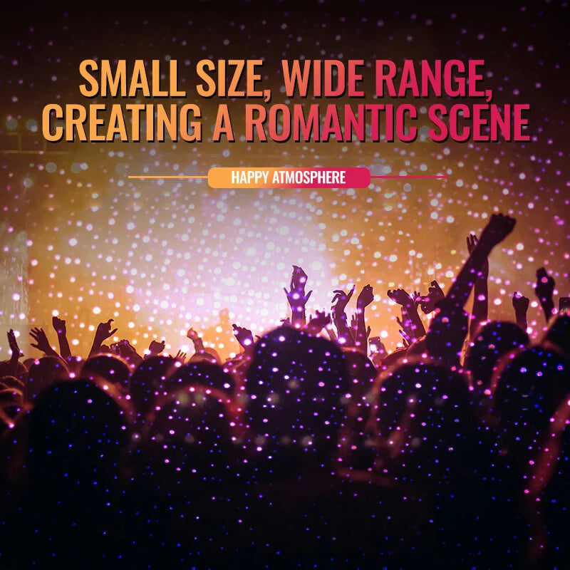 Hallowed star projector USB versatile