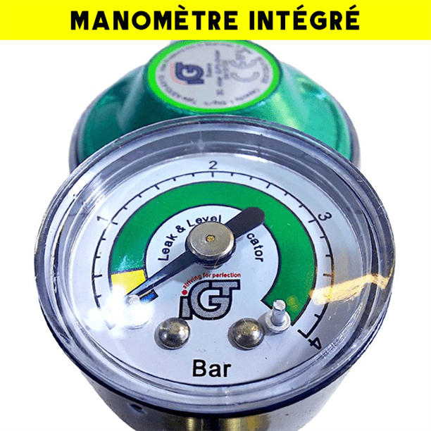 Détendeur de Gaz Intelligent - Sécurité Maximale à Domicile