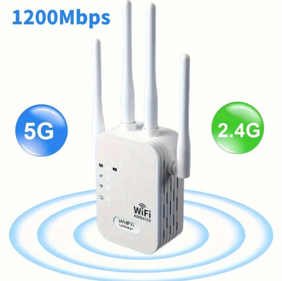Boostez Votre Connexion WiFi avec le Répéteur Puissant 1200Mbps