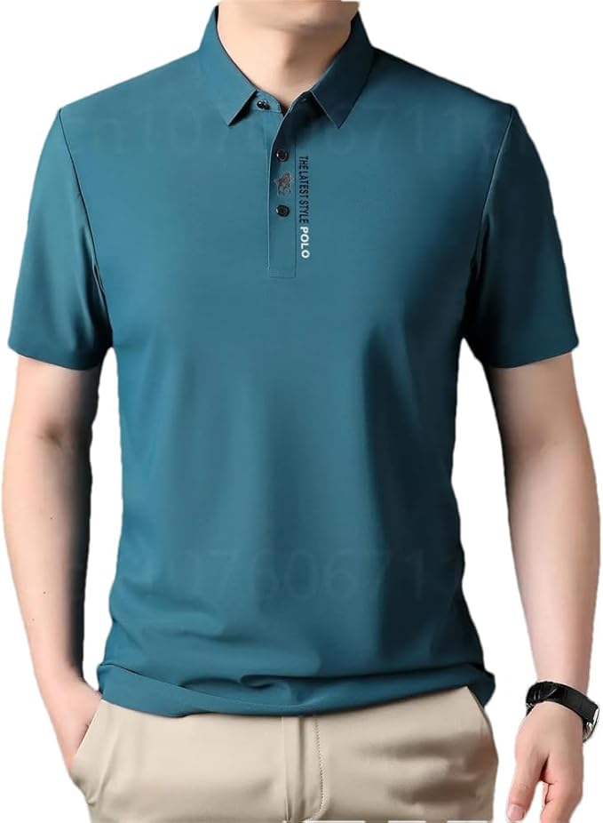 Polo Homme Glacé – Élégance et Fraîcheur