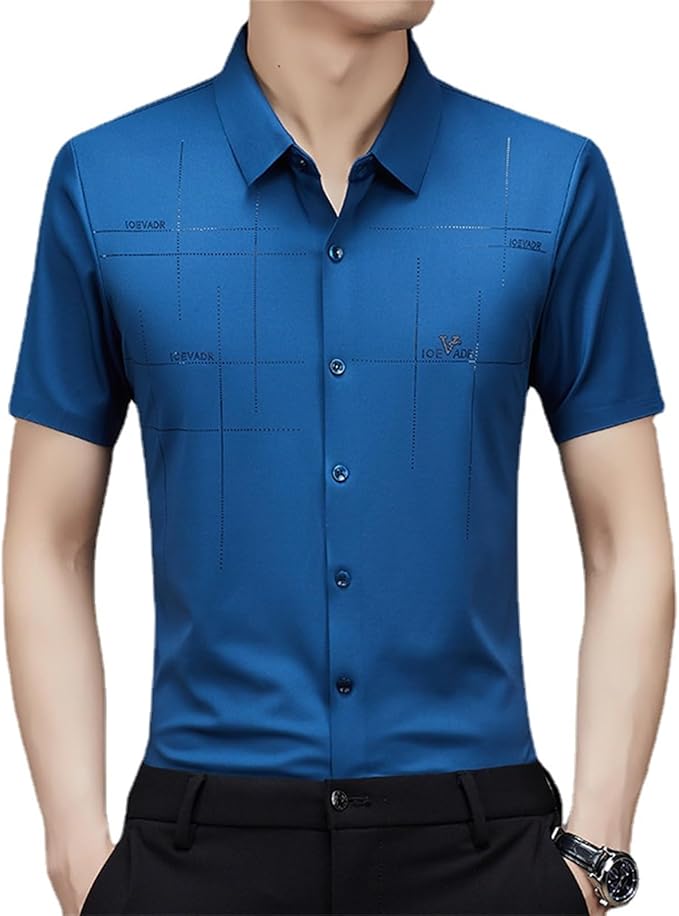 Chemise Homme en Soie Glacée Respirante
