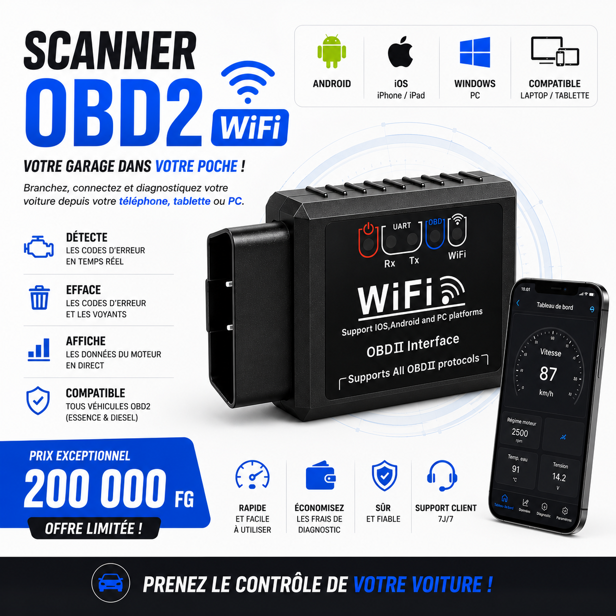 Mini Scanner Pro petit mais puissant