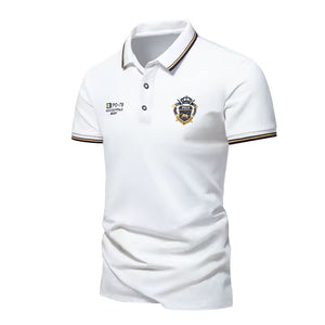 Breathable and comfortable uprising collar Polo