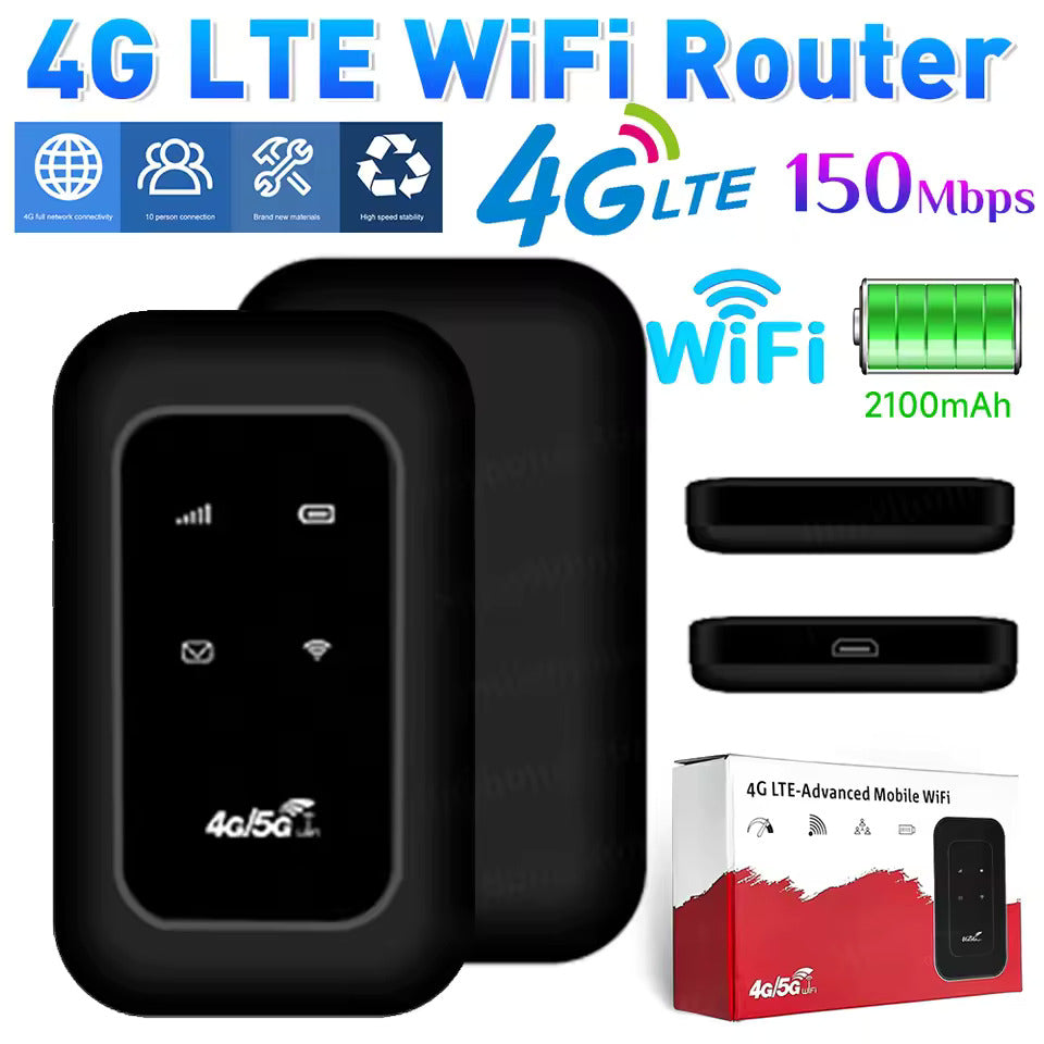 Routeur WiFi Portable avec SIM – Emmenez le Haut Débit Partout avec Vous 📶