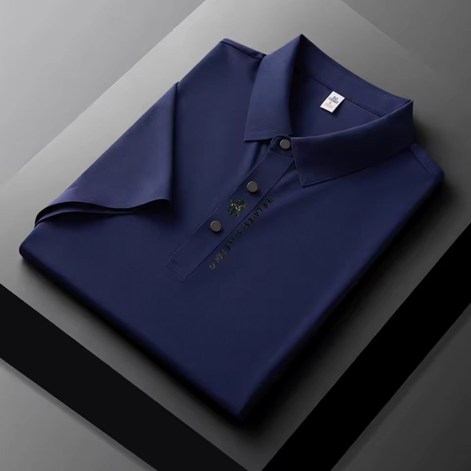 Polo Homme Glacé – Élégance et Fraîcheur