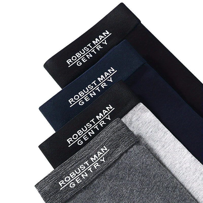 Boxers Respirants 95% cotton – Pack de 4 Pour Hommes