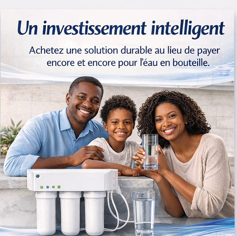 Système de Filtration d’Eau Premium pour Cuisine – Eau Pure, Économies Durables